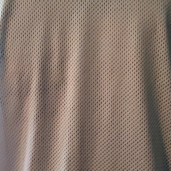 Bebe womens shirt size XL color White with Pink. Mesh back. - Picture 9 of 13